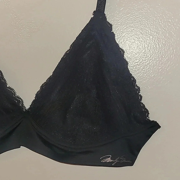 Marilyn Monroe Black Bra size Large new without tags LOT F6 - Picture 2 of 5